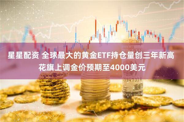 星星配资 全球最大的黄金ETF持仓量创三年新高 花旗上调金价预期至4000美元